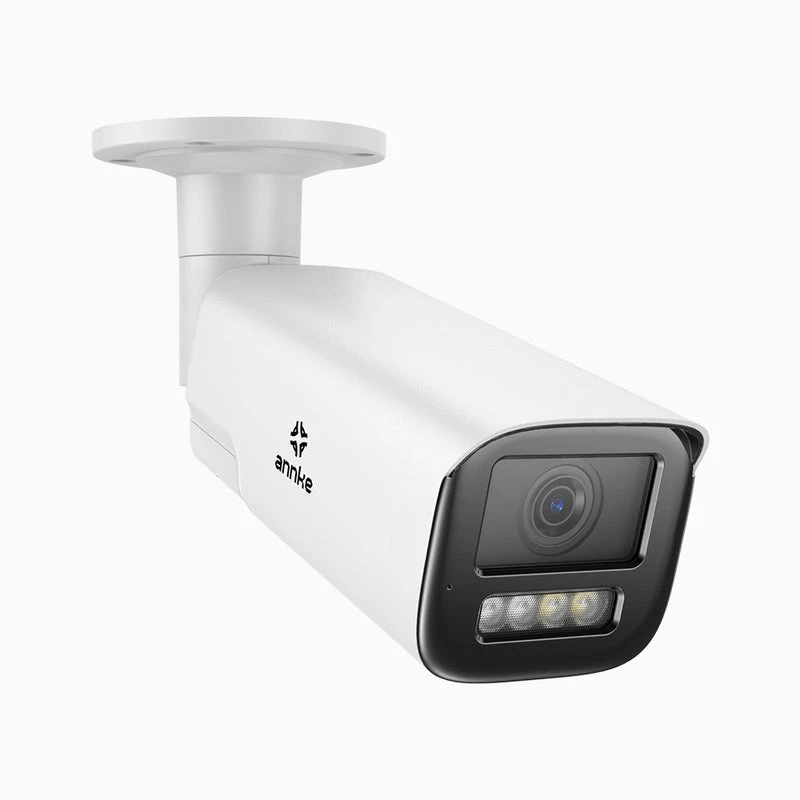 CZ804 - 4K 4X Optical Zoom PoE Outdoor Security Camera, 2.8 - 12 MM Motorized Varifocal Lens, Smart Dual Light Night Vision, Motion Detection 2.0, Built-in Microphone, Siren & Strobe Alarm, Upgraded…
