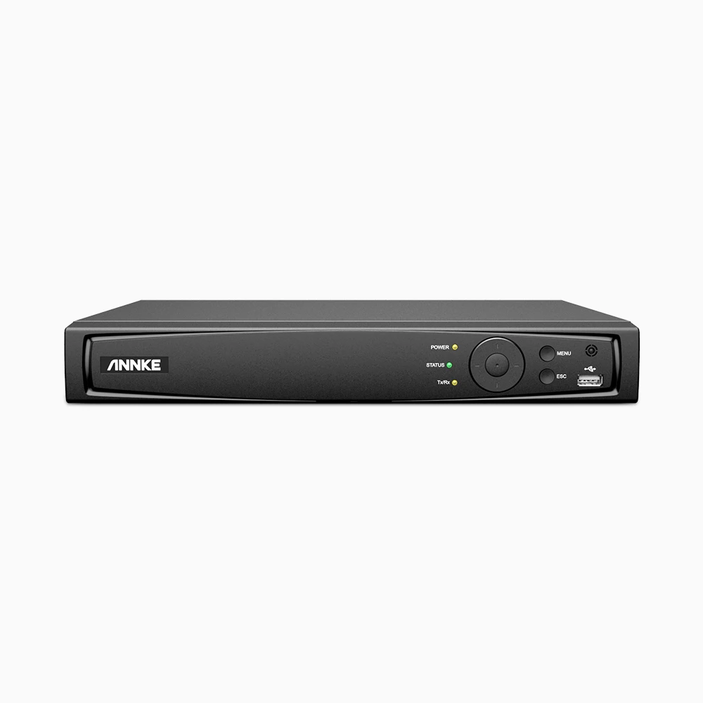 NR88 - 4K 8 Channel PoE CCTV NVR, H.265+, RTSP Supported, Works with Alexa
