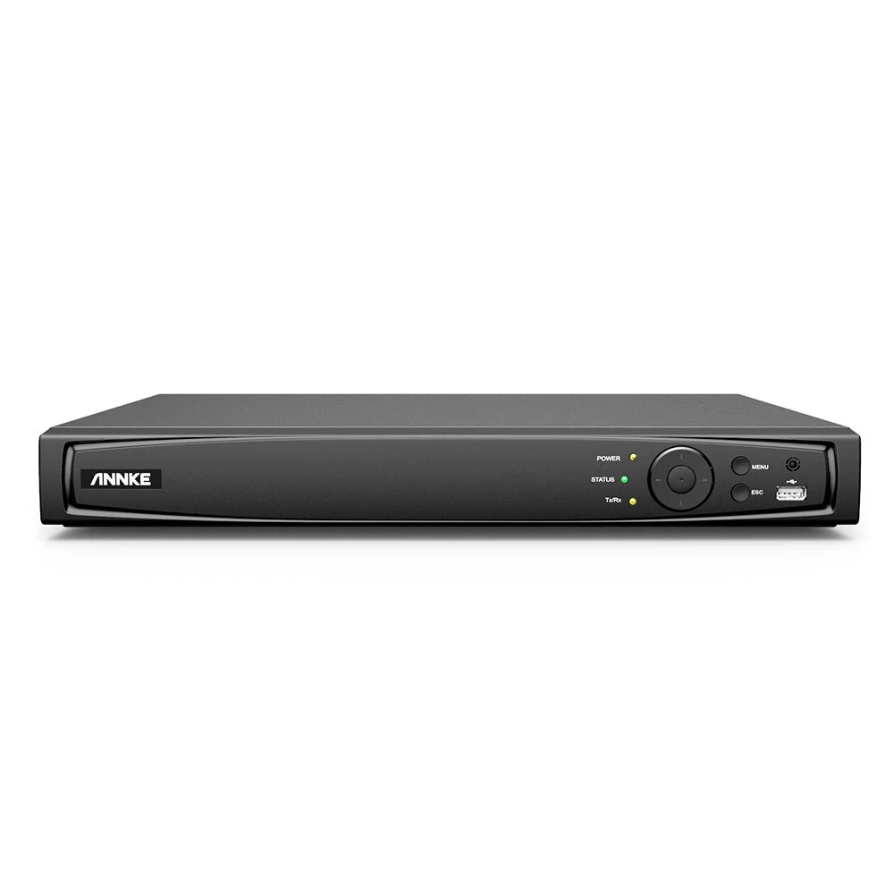NR168 - 4K Ultra HD 16 Channel PoE CCTV NVR, H.265+, RTSP Supported, Works with Alexa