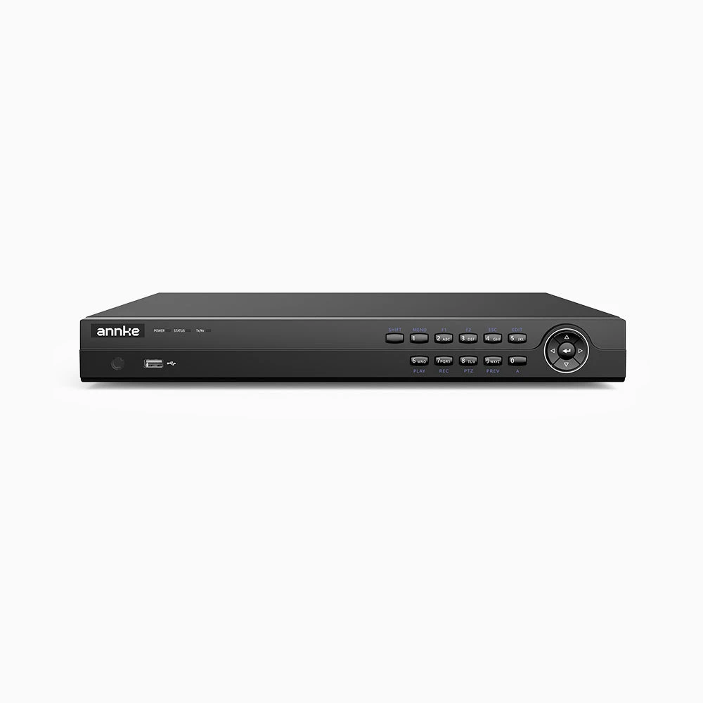 NRP812 - 12MP 8 Channel H.265+ PoE NVR, Max 160 Mbps Outgoing Bandwidth, 2CH 12MP Decoding Capability, Supports IPC with Human & Vehicle, Perimeter Detection, Dual Hard Drive Bays