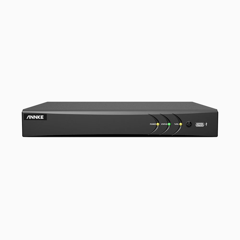 DR88 - 4K 8 Channel Hybrid 5-in-1 Digital Video Recorder, Human & Vehicle Detection, H.265+, Supports up to 8 BNC Cameras & 2 IP Cameras
