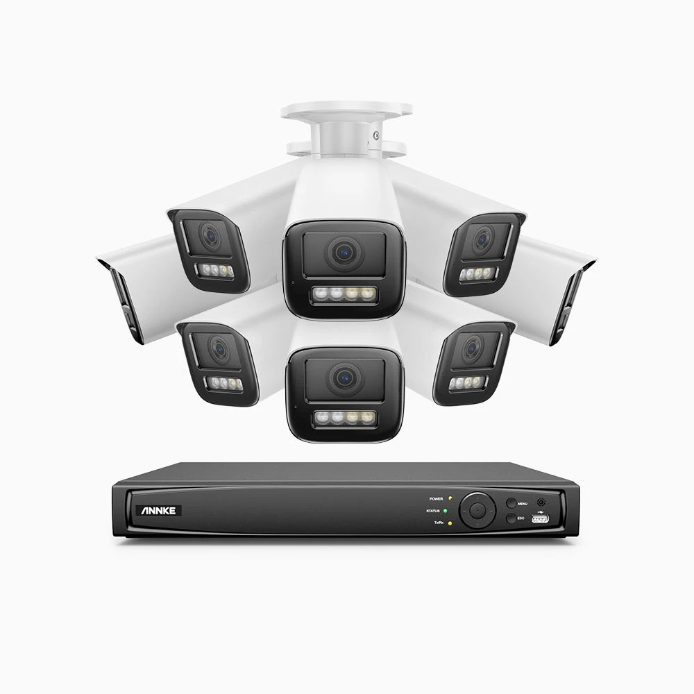 ANNKE HZ804 4K 16 Channel 8 Cameras PoE Security System - ANNKE Store