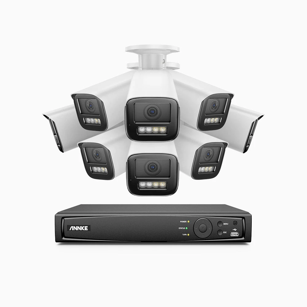 ANNKE HZ804 4K 8 Channel 8 Cameras PoE Security System - ANNKE Store