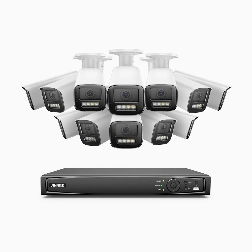 ANNKE HZ804 4K 16 Channel 12 Cameras PoE Security System - ANNKE Store