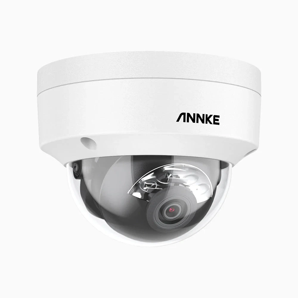 C800D - 4K Outdoor PoE IP Dome Security Camera, Human & Vehicle Detection, Color & IR Night Vision, Built-in Microphone & SD Card Slot, RTSP Supported, IP67 & IK08